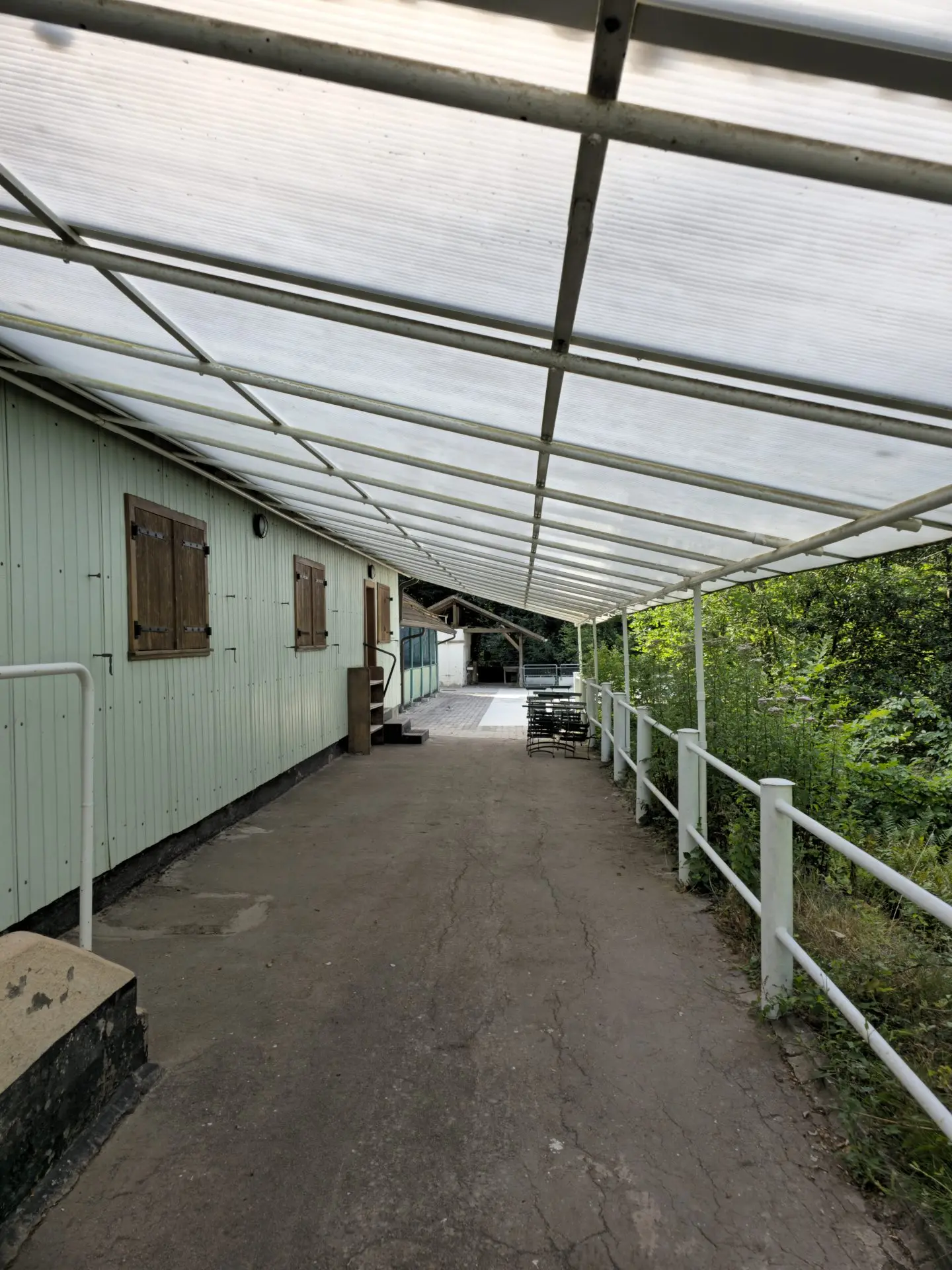 La Bassotte avant du refuge