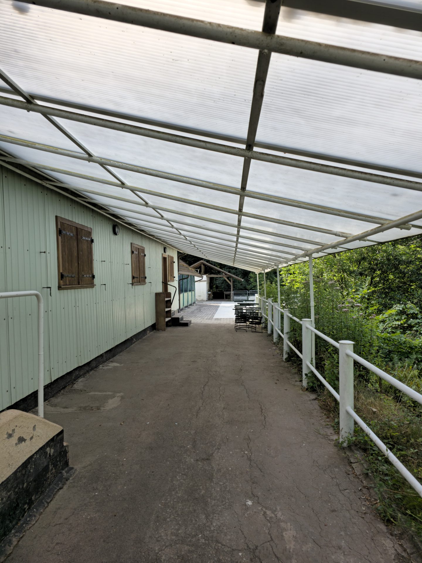 La Bassotte avant du refuge