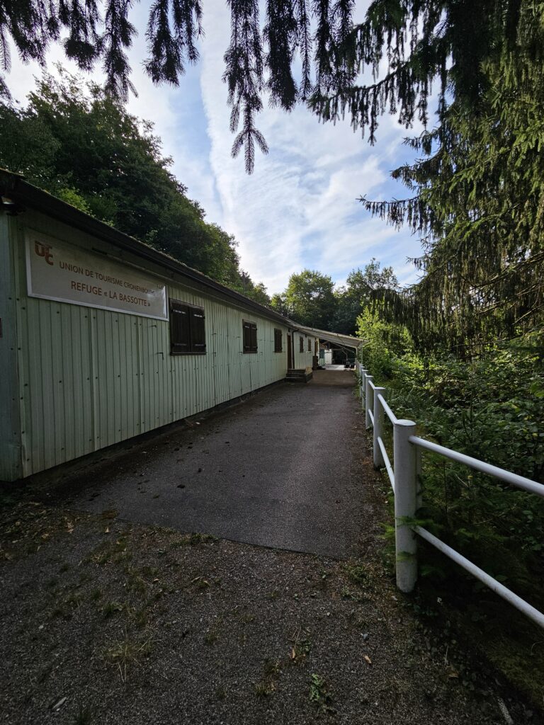 La Bassotte avant du refuge