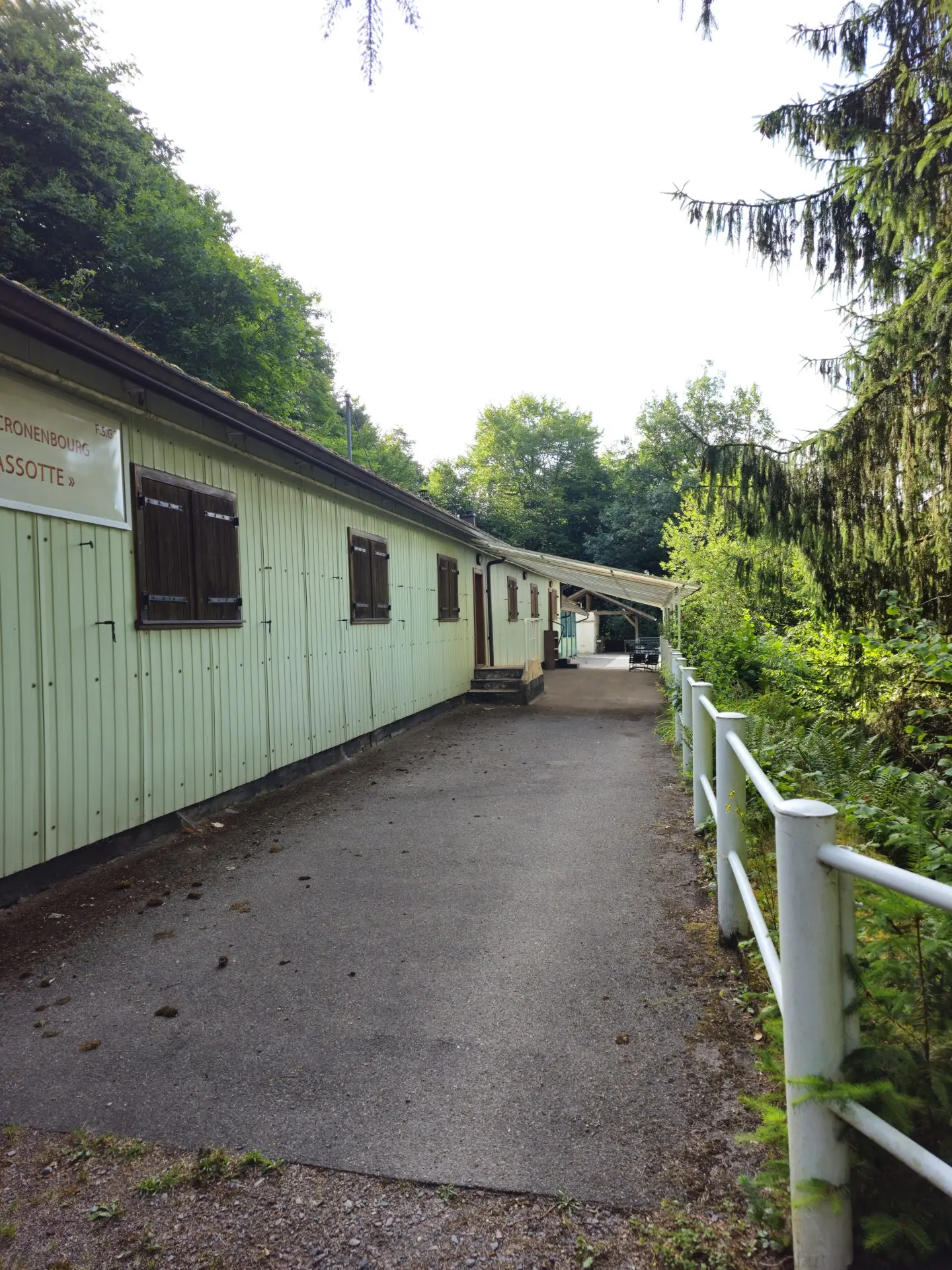 La Bassotte avant du refuge