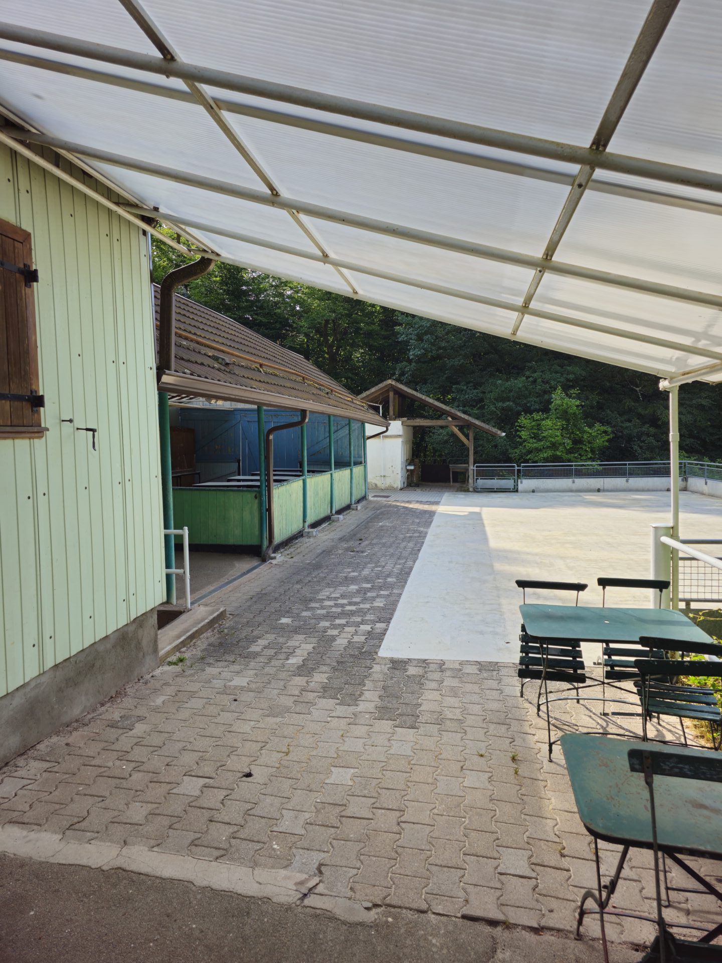 La Bassotte avant du refuge