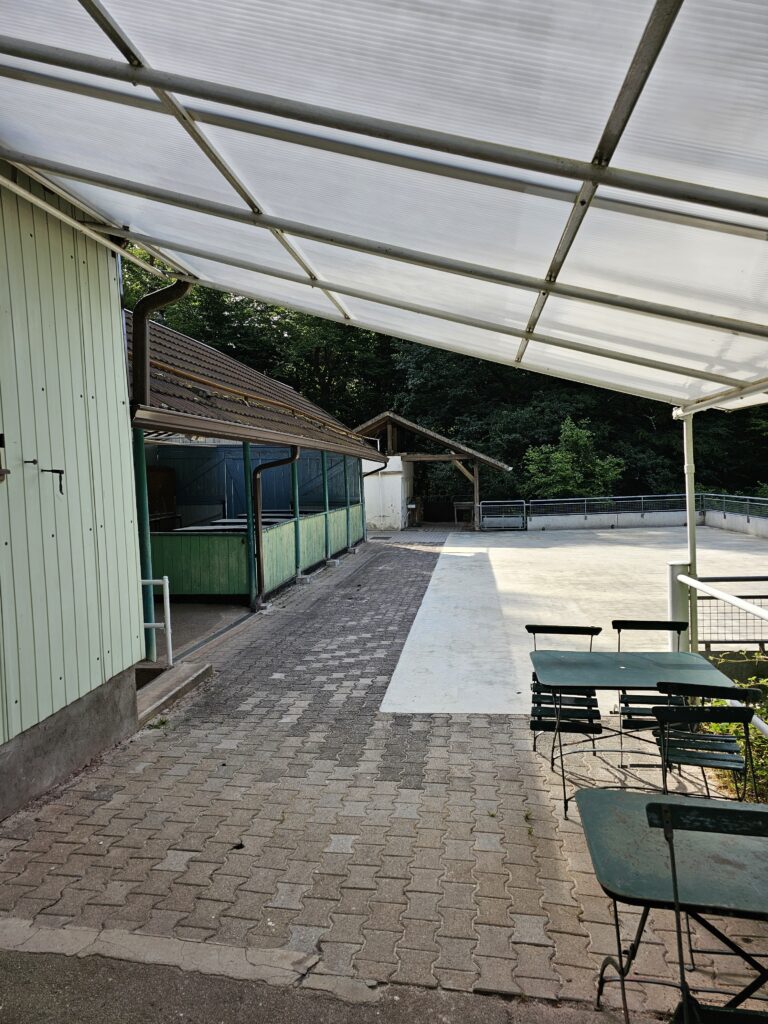 La Bassotte avant du refuge